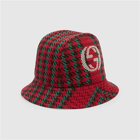 grey gucci bucket hat|gucci bucket hat houndstooth.